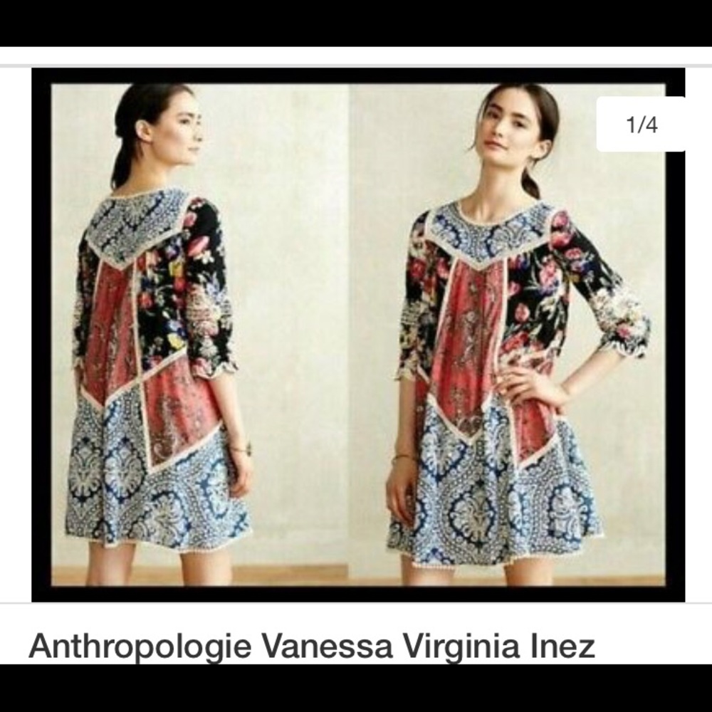 ISO Venessa Virginia Inez Patchwork Dress